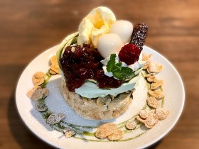 期間限定ドーナツ 「抹茶と白玉のドーナツ」
